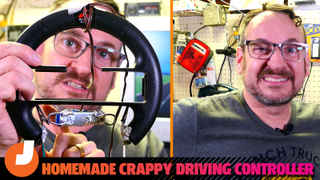 This Is How You Make A Really Crappy Sort-Of Motion Driving Controller In 15 Minutes Or So